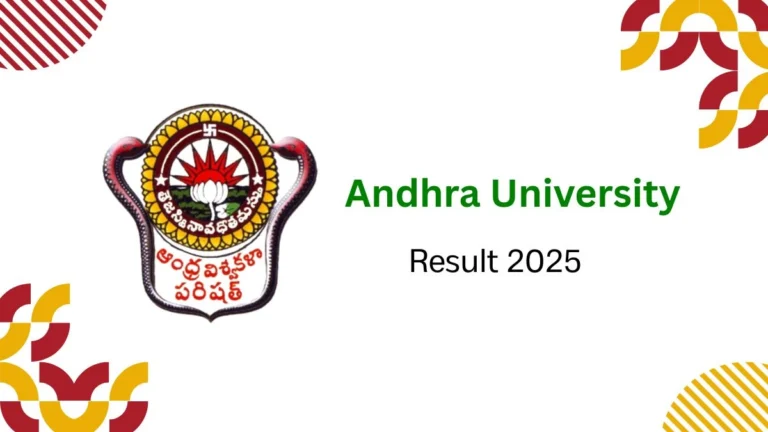 Andhra University Result 2025-2026
