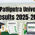 Patliputra University Result 2025-2026 - Check UG, PG Semester Results