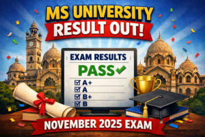 MS University Result OUT For November 2025 Exam; Download Manonmaniam Sundaranar University UG & PG Marksheet PDF at msuniv.ac.in