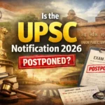 UPSC Notification 2026 Delayed: Civil Services and Indian Forest Service Exam Notice Postponed
