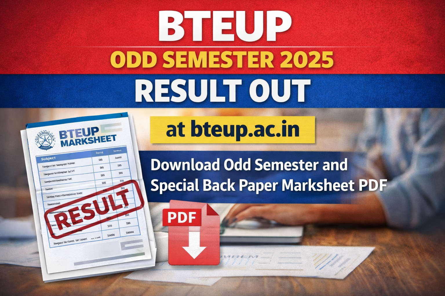 BTEUP Odd Semester Result OUT