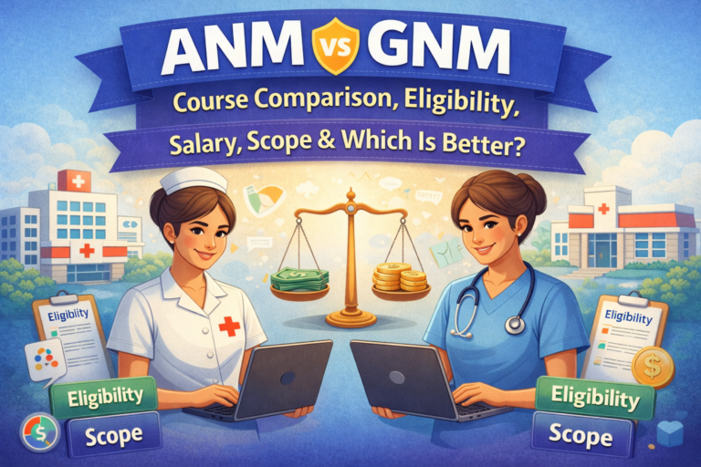ANM vs GNM: Course Comparison, Eligibility, Salary, Scope & Which Is Better?