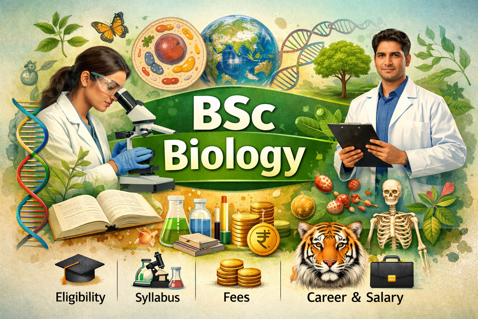 Bachelor of Science (BSc) Biology: Course Details, Eligibility, Syllabus, Fees, Career Scope & Salary