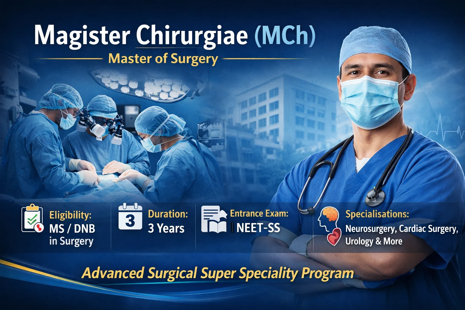 Magister Chirurgiae (MCh)