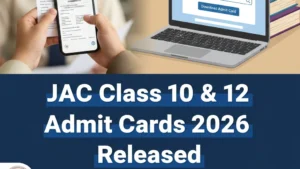 JAC Releases Admit Cards for Jharkhand Class 10 and 12 Board Exams 2026; Direct Link