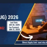 NTA Releases CUET (UG) 2026 Approaching Deadline Notification