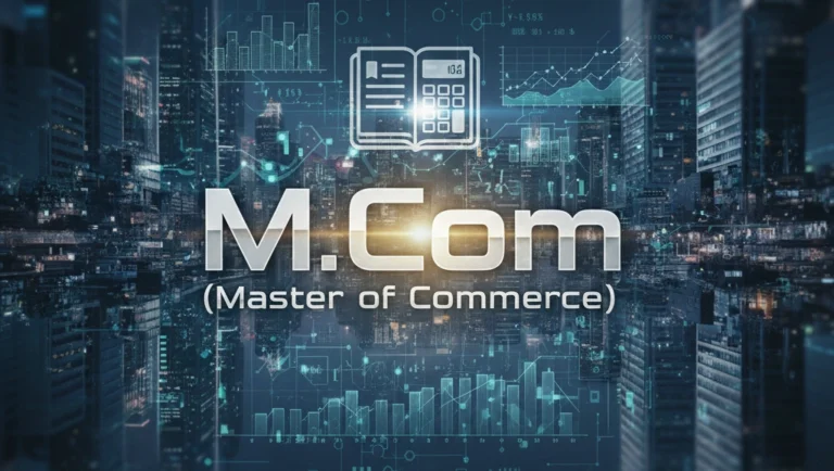 Master of Commerce (M.Com) 2026 Complete Guide