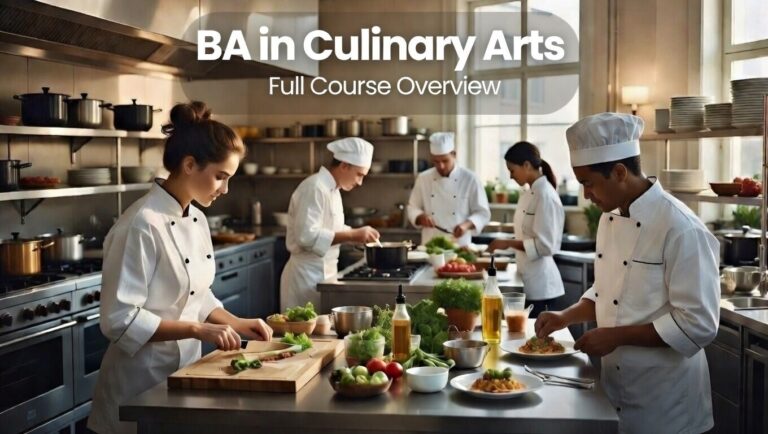 BA in Culinary Arts in India: Courses, Colleges, Fees, and Career Scope
