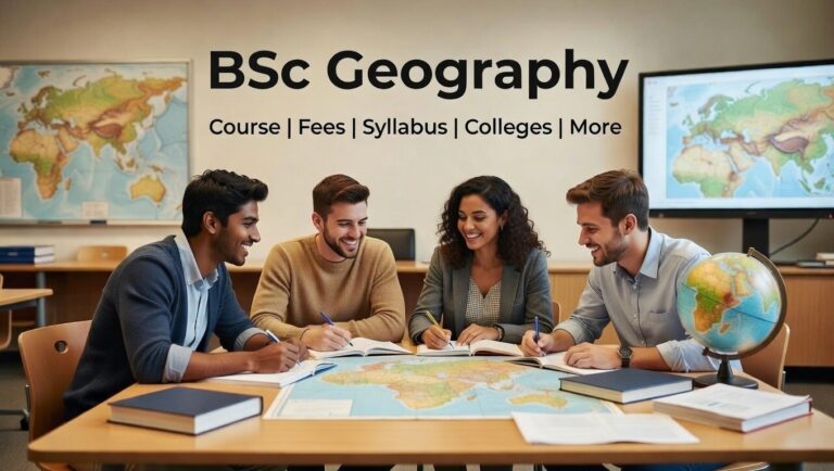 BSc Geography in India: Course Details, Colleges, Fees, Syllabus, and Career Opportunities