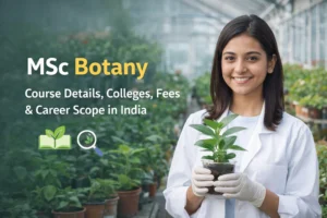 MSc Botany Course Details, Colleges, Fees, and Career Scope in India
