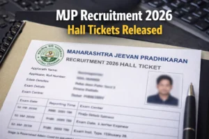 Maharashtra Jeevan Pradhikaran Releases Hall Tickets for JE and Other Posts Recruitment 2026