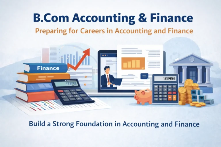 B.Com Accounting & Finance Guide