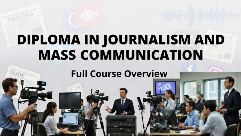 Diploma in Journalism and Mass Communication