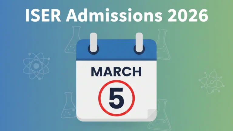IISER Admissions 2026: IAT Registration LIVE