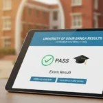 University of Gour Banga Result 2025-2026 Check UG, PG Semester Results