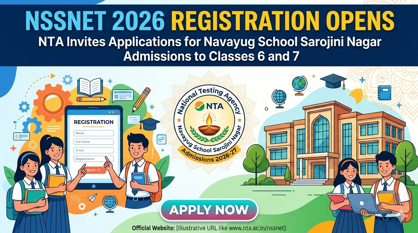 NSSNET 2026 Registration Opens: NTA Invites Applications