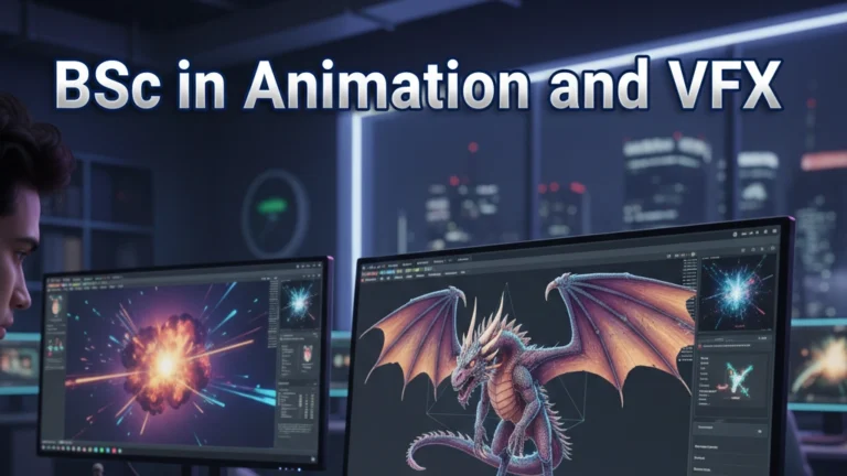 BSc in Animation and VFX Courses
