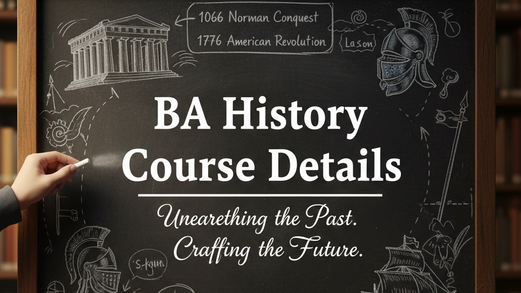 BA History Course details