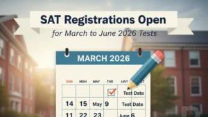 SAT Registrations Open for March to June 2026 Tests for 2026-27 University Admissions, Direct Link Here