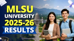 MLSU Result 2025-2026: Check BA, BSc, BCom, MA, MSc Semester Results
