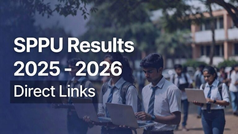 SPPU Result 2025-2026 | Check UG, PG, Engineering Semester Results With Direct Links