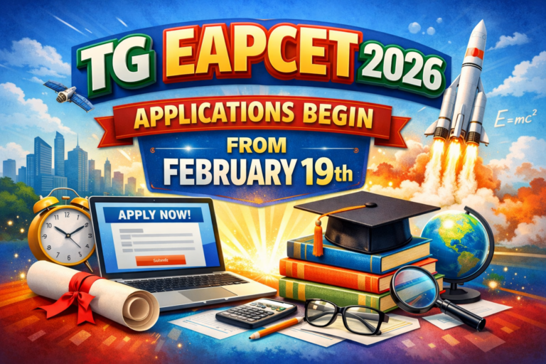 TS EAPCET 2026 Application Process Begins Soon: Find Direct Links and Official Notification Here
