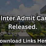 TS Inter 1st and 2nd Year Hall Tickets 2026 & Exam Schedule Announced, Check Here