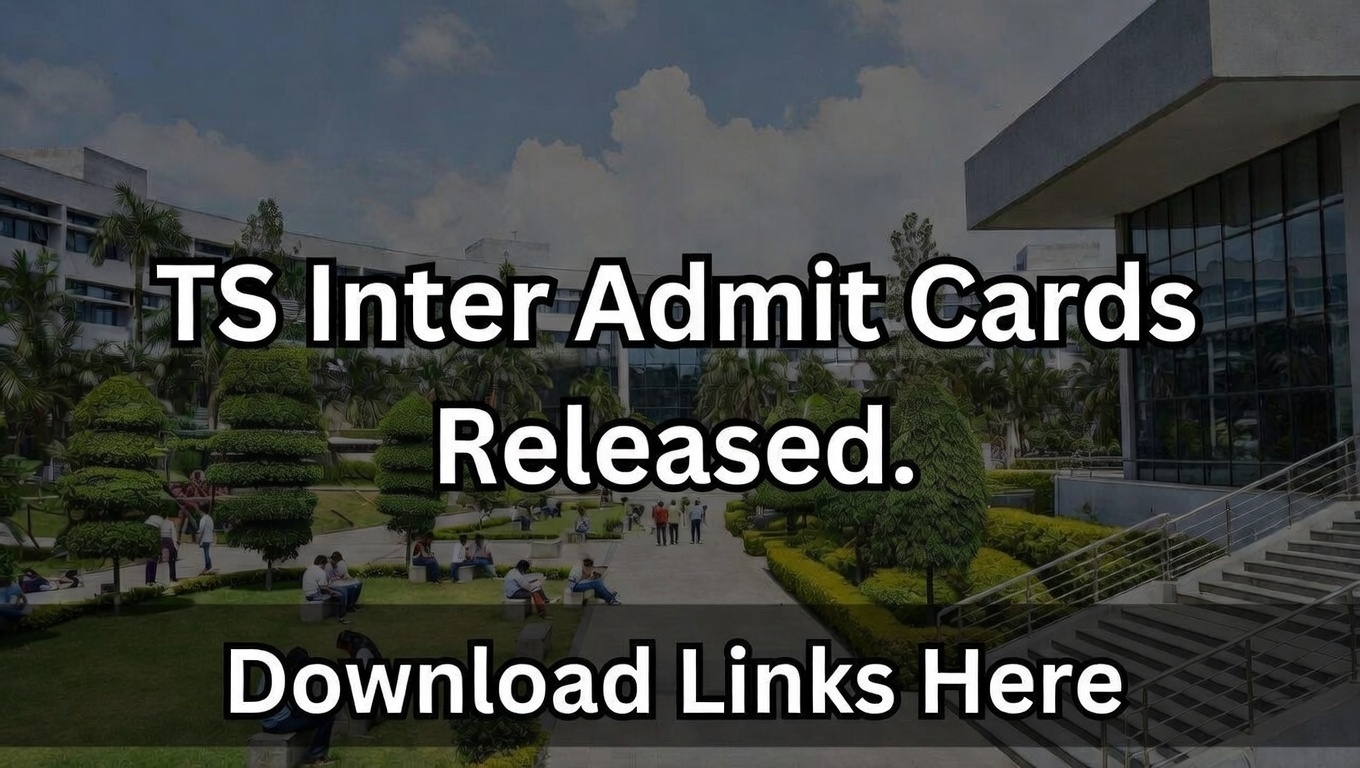 TS Inter Admit Cards
