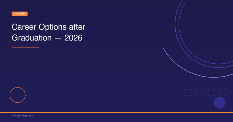 Career Options after Graduation – Salary, Scope & Top Recruiters 2026