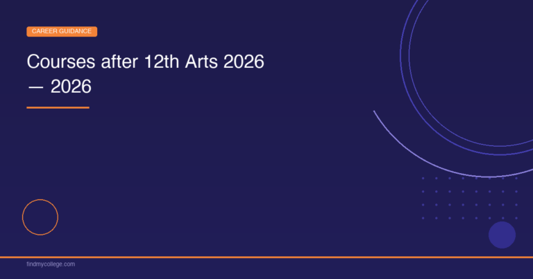 Courses after 12th Arts 2026