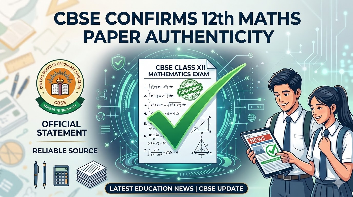 CBSE 12th Maths Board Exam