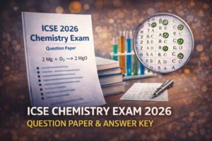 ICSE Chemistry Exam 2026 Ends: Question Paper Analysis and Unofficial Answer Key Released