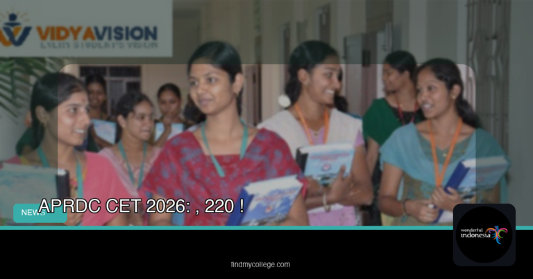 APRDC CET 2026: రెసిడెన్షియల్ డిగ్రీ కాలేజీల్లో అడ్మిషన్లు, మొత్తం 220 సీట్లు!