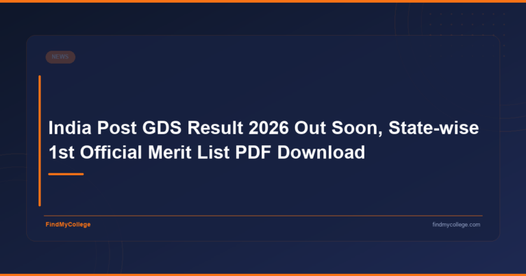 India Post GDS Result 2026 Out Soon, State-wise 1st Official Merit List PDF Download - featured image